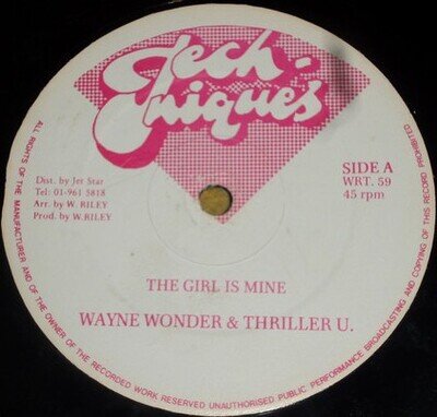 Wayne Wonder & Thriller U / Nardo Ranks & Thriller U - The Girl Is Mine / Old...