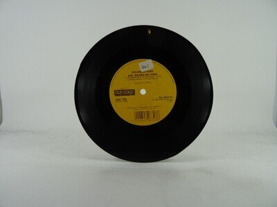 SOLOMON KING/SLIM DUSTY SHE WEARS MY RING/A PUB WITH NO BEER (25) 2 Track 7" Sin