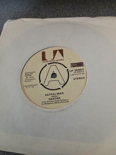 NEKTAR - ATRAL MAN - UA - UP 35853 - 1974 - DEMO