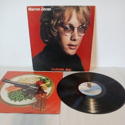 WARREN ZEVON Excitable Boy 1978 LP ASYLUM ‎6E-118 Vinyl