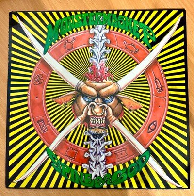 Monster Magnet. Spine of God. Vinyl LP on Glitterhouse w/black labels