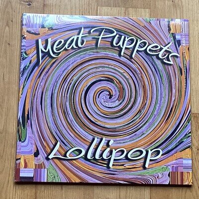 MEAT PUPPETS - LOLLIPOP - RECORD LP ALBUM. SPLATTER VINYL.