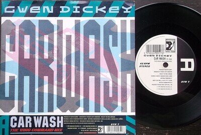 Gwen Dickey - Car Wash / Wishing On A Star (7", Single)