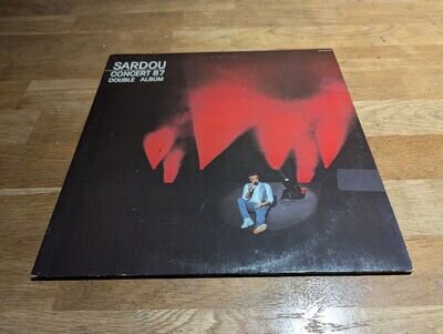Michel Sardou - Concert 87 - 2xLP Vinyl- 1987 - Trema - France