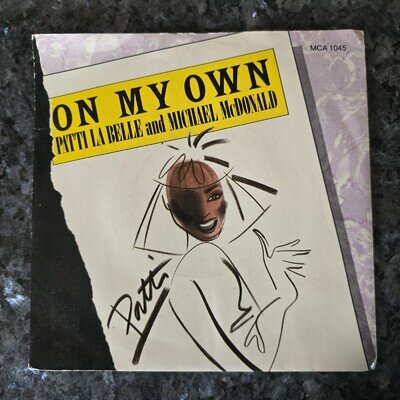Patti La Belle & Michael McDonald - On My Own / Stir It Up (MCA - MCA 1045)