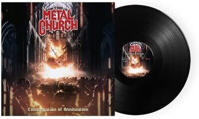 Metal Church : Congregation of Annihilation VINYL 12" Album (2023) ***NEW***