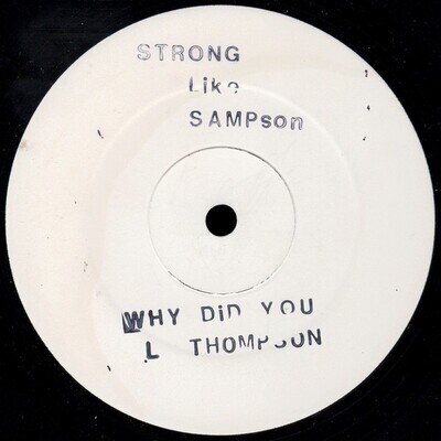 Linval Thompson - Why Did You (12", W/Lbl, sta)