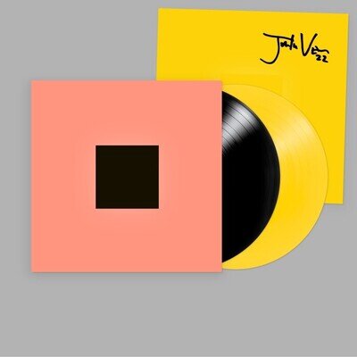 Bon Iver SABLE, FABLE SIGNED Limited /666 Black Yellow Vinyl LP Justin Vernon