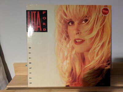Lita Ford- Stiletto (1990) RCA PL 82090 Vinyl LP The Runaways VG+ / VG