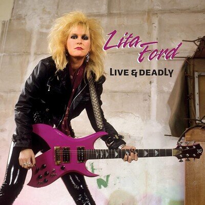 Lita Ford Live and Deadly (Vinyl) 12" Album Coloured Vinyl