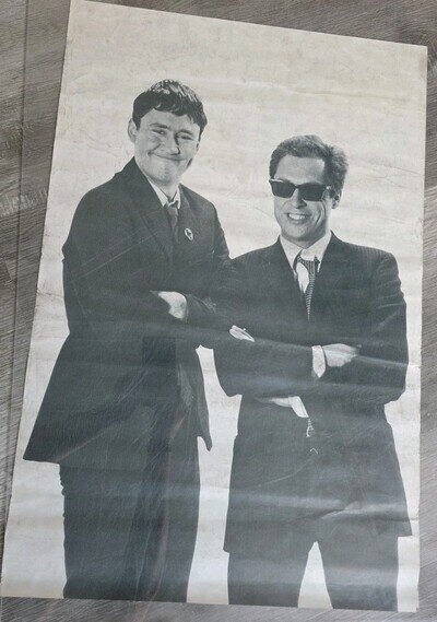 Original Vintage poster English comic 2‑Tone Promo