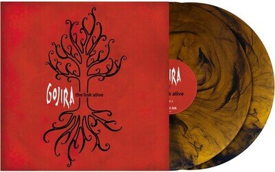 Gojira - The Link Alive [New Vinyl LP] Amber , Colored Vinyl, Gatefold LP Jacket