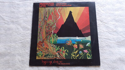 MOUNTAIN "LIVE (THE ROAD GOES EVER ON)" BLUES ROCK VINYL LP RECORDS