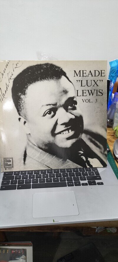 Meade "Lux" Lewis- Volume 3- Vinyl LP Oldie Blues L2827 Ex/Ex
