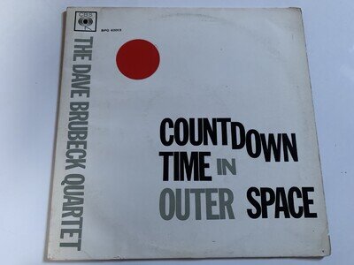 The Dave Brubeck Quartet Countdown Time Original Vinyl Record Vintage Jazz Mono