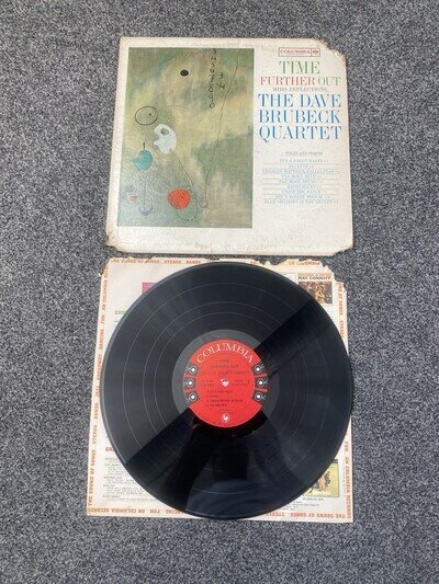 The Dave Brubeck Quartet Time Further Out 1961 Mono USA 6 Eye Columbia Vinyl LP