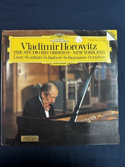 Vladimir Horowitz Studio Recordings New York 1985 419 217-1 Vinyl Record