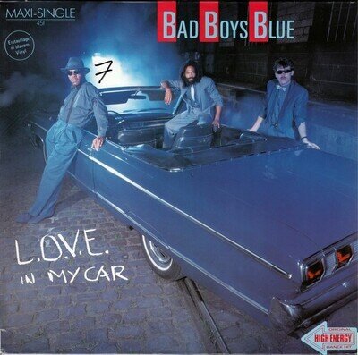 Bad Boys Blue✅L.O.V.E. In My Car✅ Vinyl 12" 45 RPM Maxi-Single Germany✅LIKE NEW
