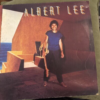 Albert Lee Self Titled Vinyl Record EX/VG+ POLS1067 1982