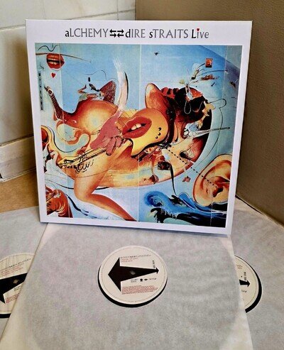Dire Straits – Alchemy Live NEW TRACKS - 3×LP Vinyl –Unplayed Mint–Mark Knopfler
