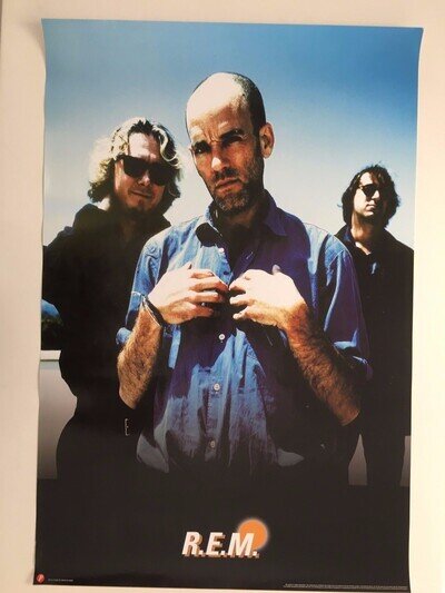 R.E.M. MUSIC BAND 2000's POSTER