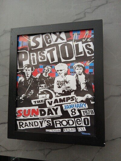 Sex Pistols Canvas Poster Reprint