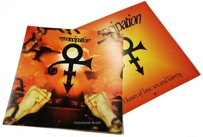 PRINCE DISPLAY Poster Original 1996 USA Promo Only 2-sided 'In-Store' Disp Card