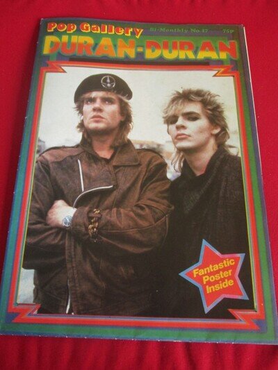 Duran Duran Pop Gallery No 17 Poster magazine