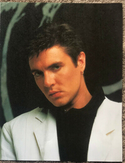 SIMON LE BON - 1986 Full page magazine annual poster DURAN DURAN