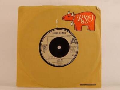 YVONNE ELLIMAN LOVE ME (105) 2 Track 7" Single including Company Sleeve RSO