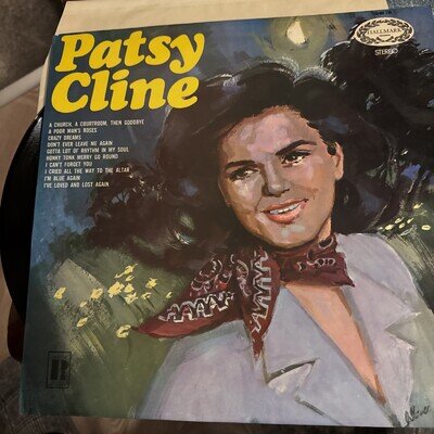 Patsy Cline, vol 2, 12" Vinyl LP Record