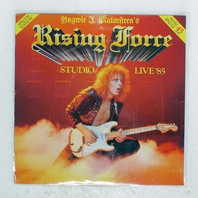 YNGWIE J. MALMSTEEN STUDIO / LIVE '85 POLYDOR 12MM7015 Japan VINYL 12