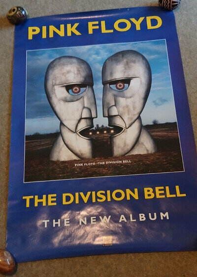 Pink Floyd-The Division Bell-Promotional Poster Original 1994