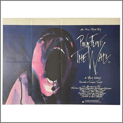 Pink Floyd The Wall 1982 Promotional Film Poster (UK)