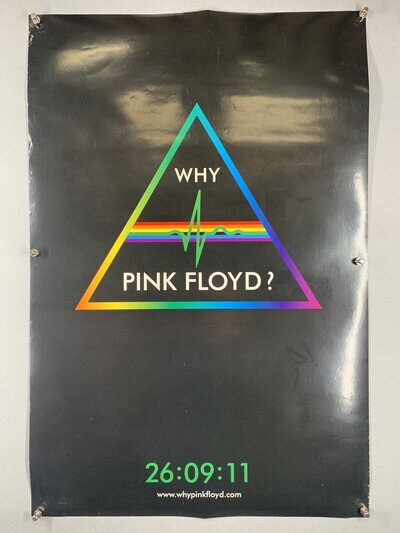 Pink Floyd Roger Waters Poster Double Sided Original Discovery Box Set 2011