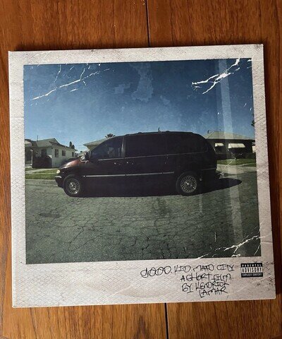 Kendrick Lamar Good Kid M.A.A.D Mad City Vinyl LP X 2 2012 Deluxe Edition
