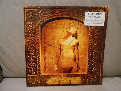 STEVE VAI - SEX AND RELIGION - EU - 1st Press - MINT - COMPLETE - FRANK ZAPPA