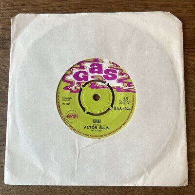 Reggae Alton Ellis – Diana / English Talk GAS – GAS 105