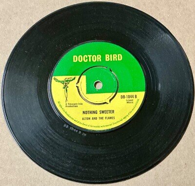 Alton Ellis Flames ROCKSTEADY SOUL 45 Blessings Of Love/Nothin Sweeter VG++ HEAR