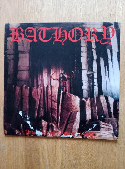 BATHORY - Under The Sign Of The Black Mark - RARE LP 1987 - FIRST PRESS VG+