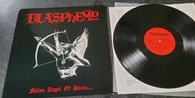 Blasphemy Fallen Angel Of Doom Vinyl LP 1st Press 1990 Beherit