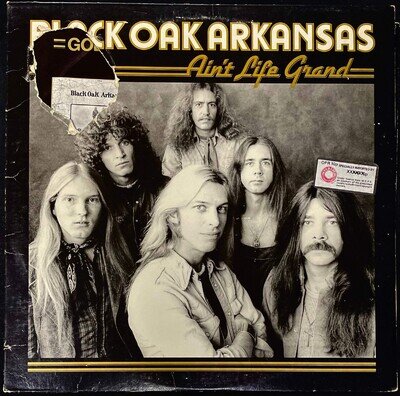 Black Oak Arkansas – Ain't Life Grand - USED Vinyl LP