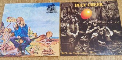 Blue Cheer 2 x Reissue Vinyl Lp Bundle Akarma Label Imports Rock Psych Blues