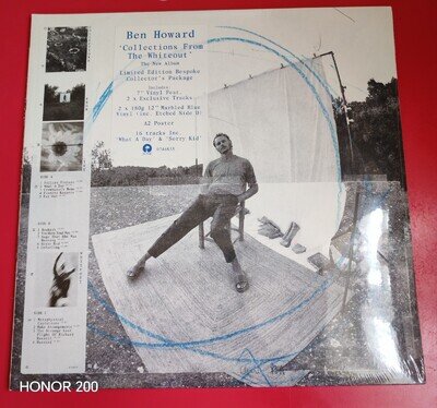 Ben Howard Collectons From The Whiteout 2x Lp Blue Marbled + 7" Vinyl New&Sealed