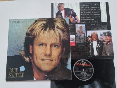 Blue System - Obsession Vinyl LP Germany