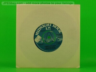 BRENTON WOOD GIMME LITTLE SIGN (DEMO) (152) 2 Track 7" Single Plain Sleeve UNITE