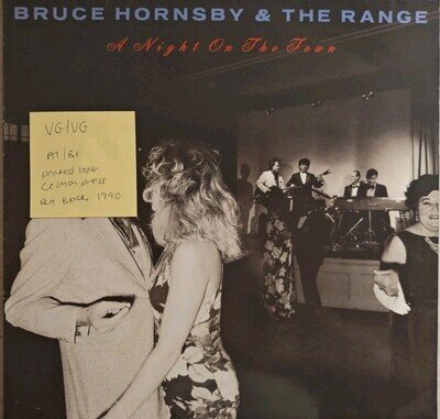 Bruce Hornsby And The Range A Night On The Town Vinyl Record VG/VG PL82041 1990
