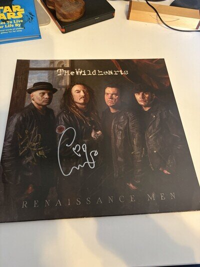The Wildhearts Renaissance Men Fully Signed by the band Vinyl Ginger Wildheart
