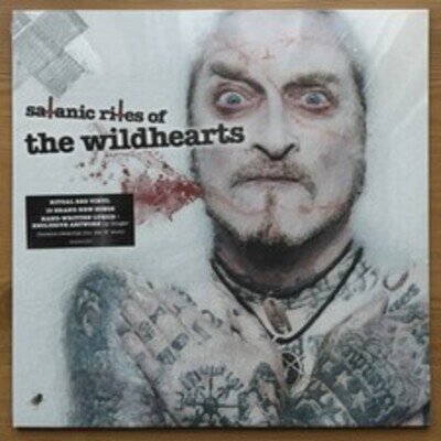 The Wildhearts Satanic Rites Of The Wildhearts Ltd Ritual Red Vinyl LP. FREE P&P