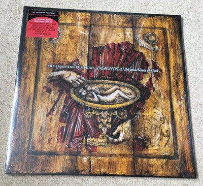 SMASHING PUMPKINS: Machina 2LP Corona Red/Black Vinyl: Sealed Perfect